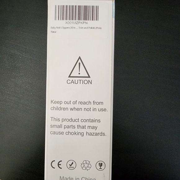 New! Electrical Nail Trimmer in pink - Picture 2 of 6